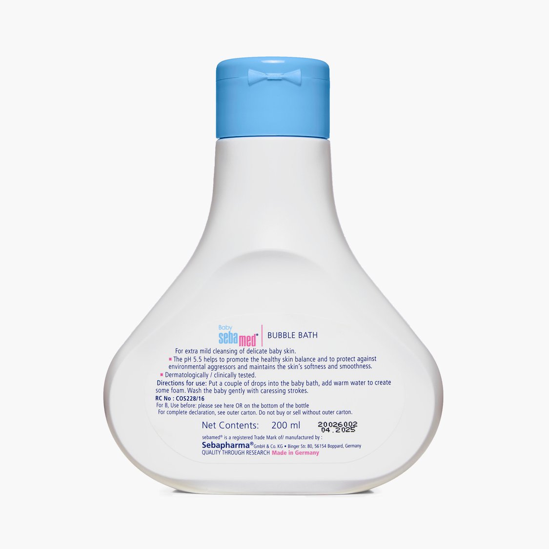 Sebamed Bubble Bath 200ML