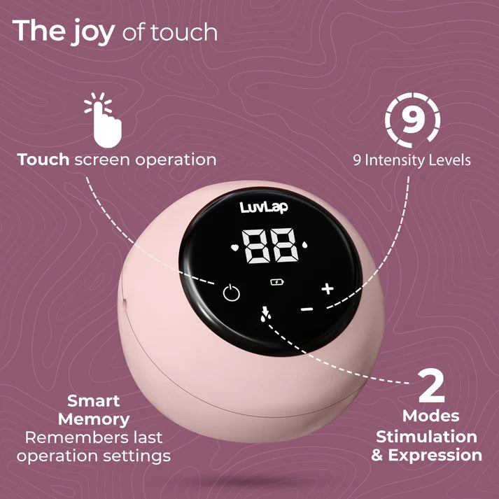 Luvlap Adore Electric Breast Pump with 2 Phase Pumping