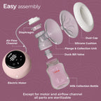 Luvlap Adore Electric Breast Pump with 2 Phase Pumping