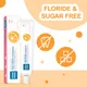 Mee Mee Fluoride-Free Mild Toddler Toothpaste Orange Flavour -70G