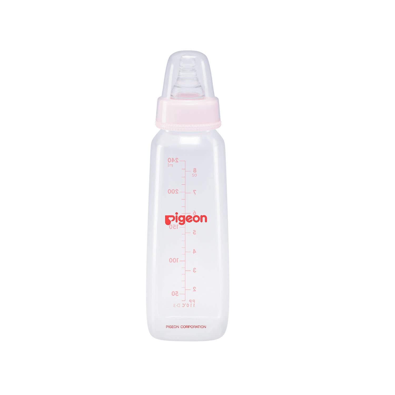 Pigeon Flexible 4+Months Feeding Bottle Pink -240 ML