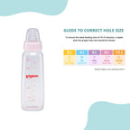 Pigeon Flexible 4+Months Feeding Bottle Pink -240 ML