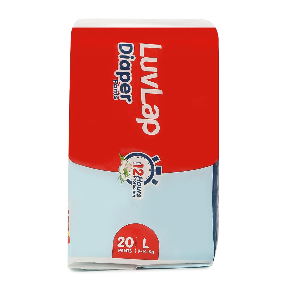 LuvLap Pant Style Baby Diapers, Large (L) Pack of 2, Buy 1 get 1, 20 Count, For babies of Upto 9-14Kg with Aloe Vera Lotion for rash protection, with upto...