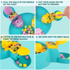 Wembley Hungry Frog Game for Kids Indoor Family Board Games Bean Eating Frog Toys for Kids Activity 2 to 4 Player Fun Interactive Crristmas Birthday Gift...