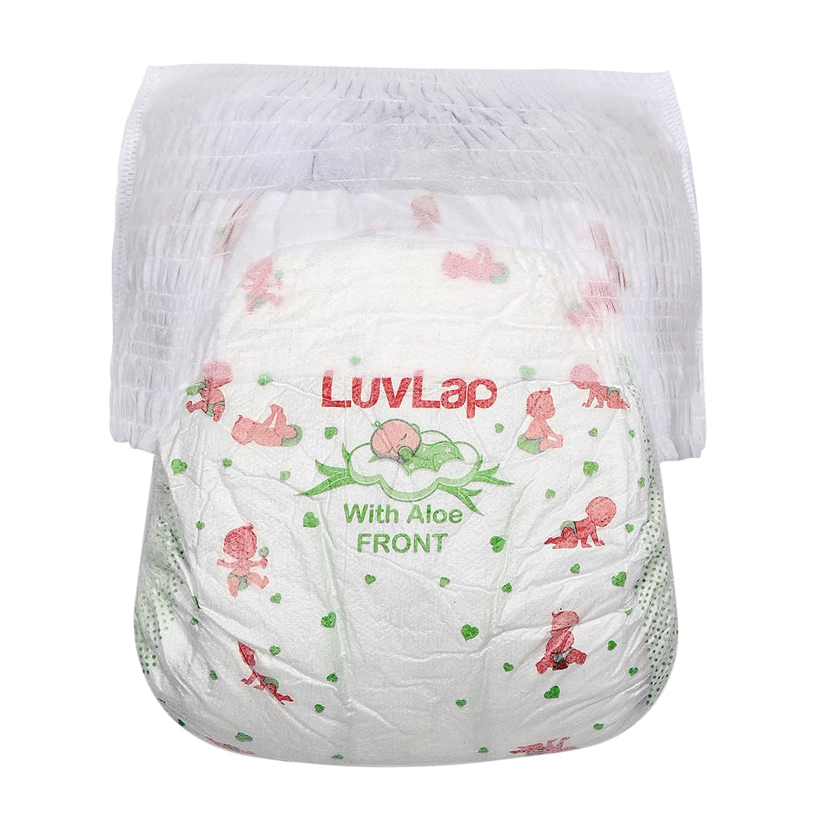 LuvLap Pant Style Baby Diapers, Large (L) Pack of 2, Buy 1 get 1, 20 Count, For babies of Upto 9-14Kg with Aloe Vera Lotion for rash protection, with upto...