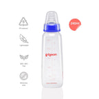 Pigeon Flexible 4+Months Feeding Bottle Blue- 240 ML