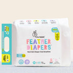 R for Rabbit Pant Style Feather Diaper Medium (M) Size for Baby 7 to 12 kgs 48 Units (48 Count, Pack Of 1)