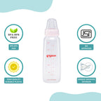 Pigeon Flexible 4+Months Feeding Bottle Pink -240 ML