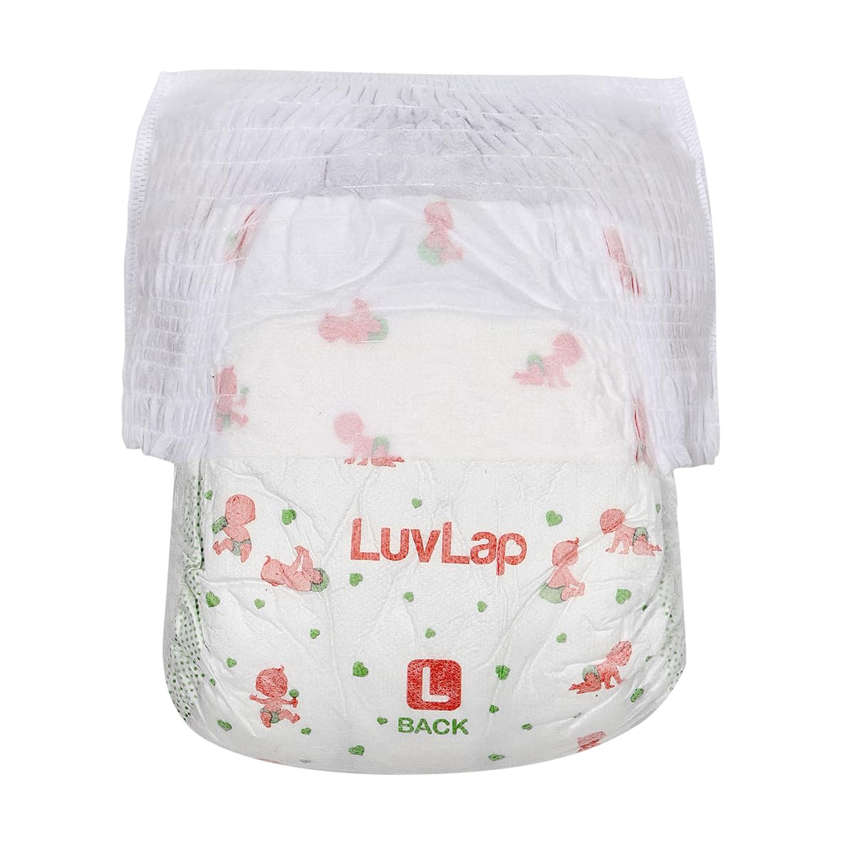 LuvLap Pant Style Baby Diapers, Large (L) Pack of 2, Buy 1 get 1, 20 Count, For babies of Upto 9-14Kg with Aloe Vera Lotion for rash protection, with upto...