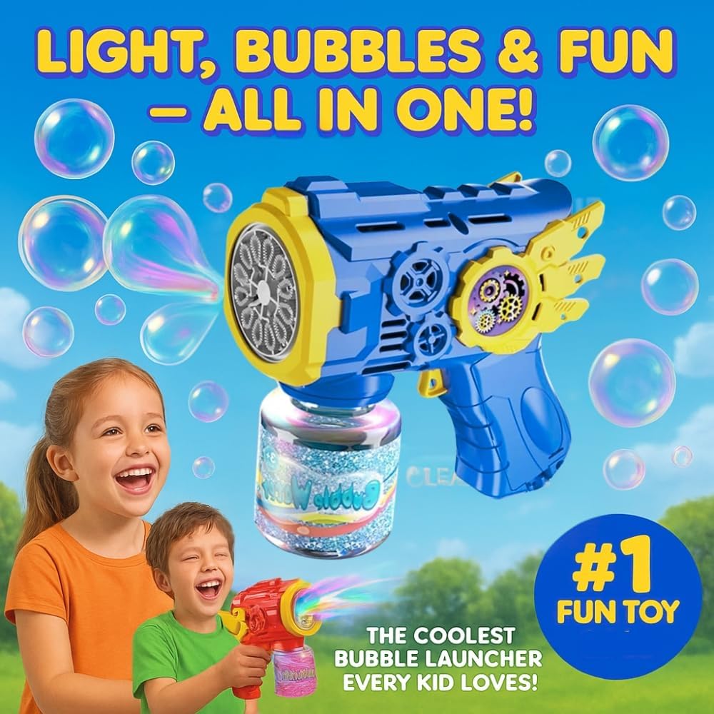 Flying A rmor Bubble Gun