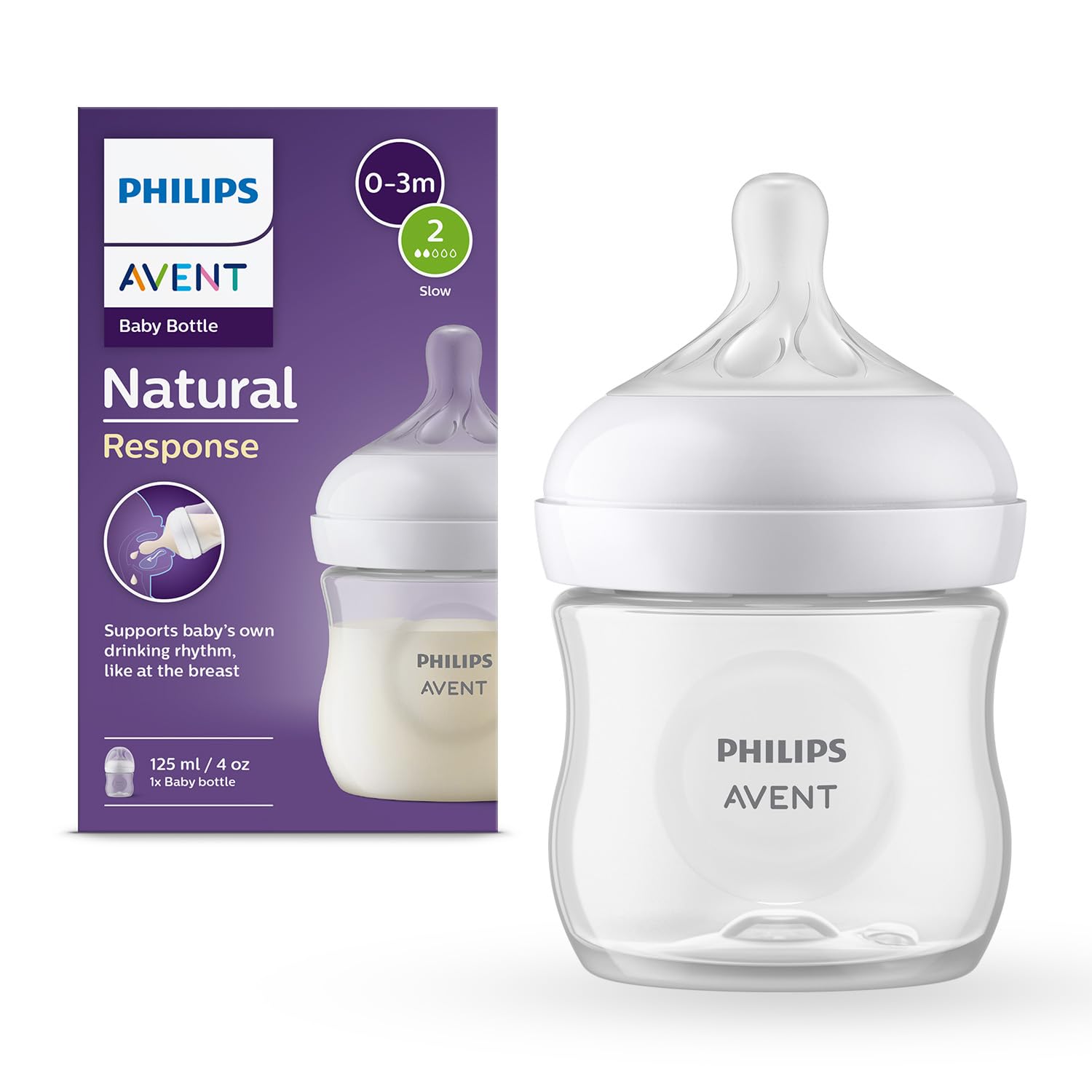 Philips Avent Feeding Bottle Natural 125ML