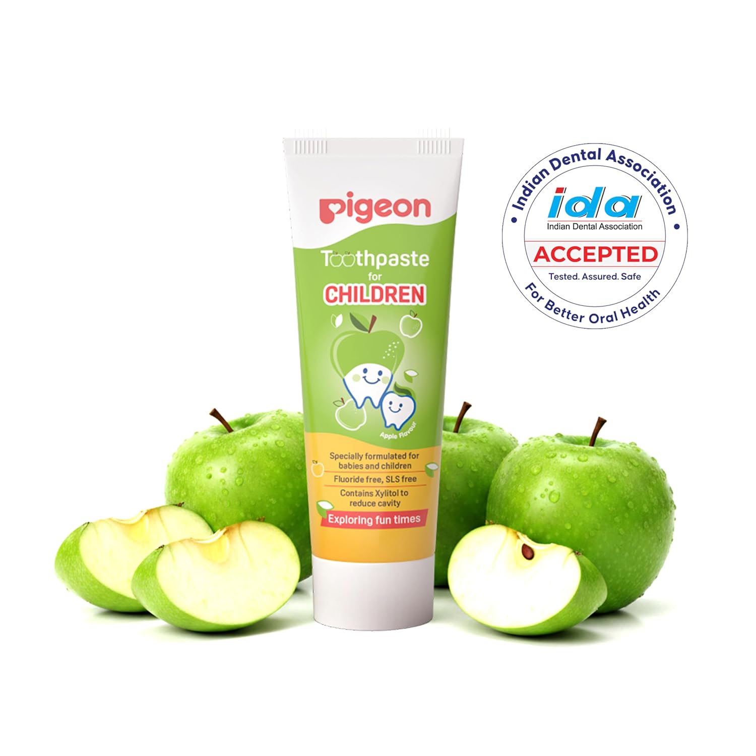 Pigeon Toothpaste For Children Apple Flavour-45G