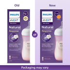 Philips Avent Feeding Bottle Natural 260 ML (Pink)