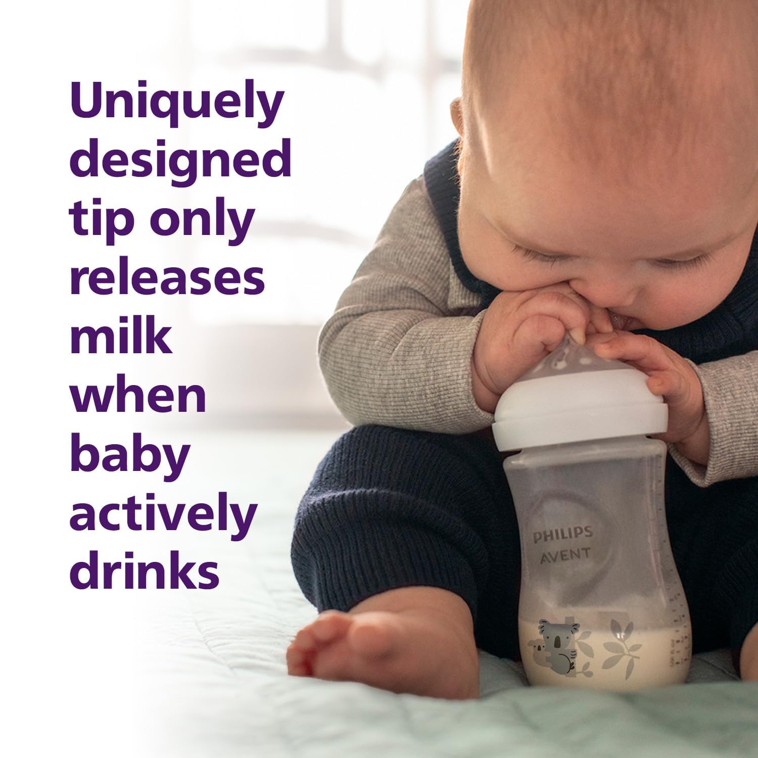 Philips Avent Feeding Bottle Natural 260 ML (White)