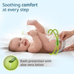 LuvLap Pant Style Baby Diapers, Large (L) Pack of 2, Buy 1 get 1, 20 Count, For babies of Upto 9-14Kg with Aloe Vera Lotion for rash protection, with upto...