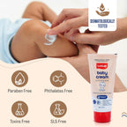 LuvLap Baby Cream -50g, Face & Body Moisturizing Cream with Shea Butter & Colloidal Oatmeal, Protection for Dry, Itchy, Sensitive Skin for Face &...