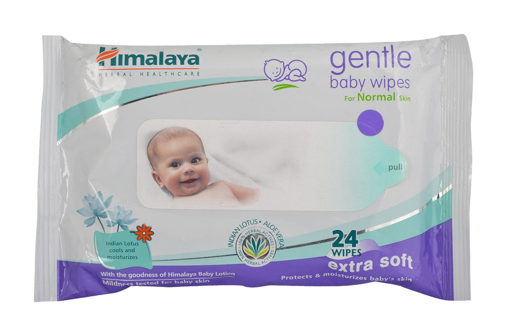 Himalaya Gentle Baby Wipes 24 Pcs