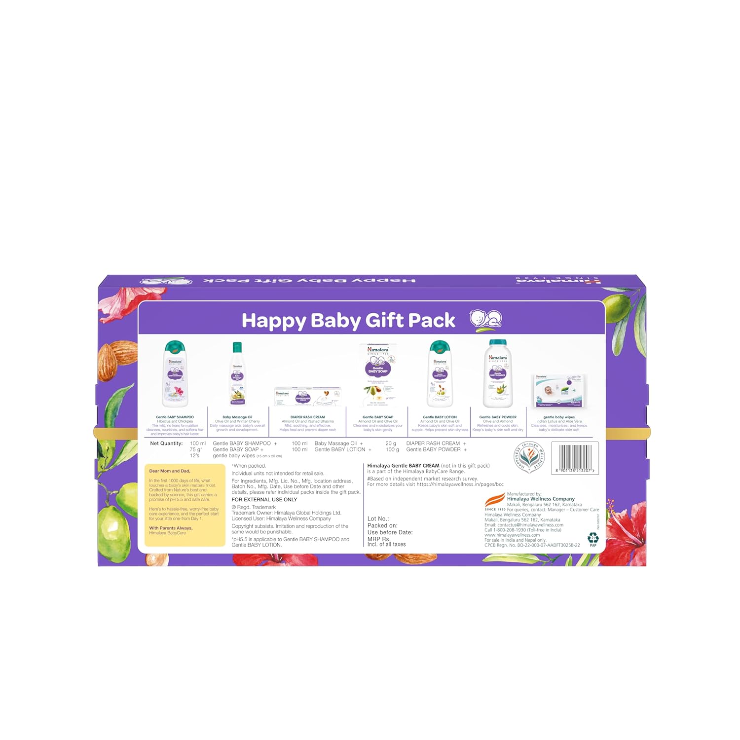 Himalaya Happy Baby Gift Set 7-IN-1