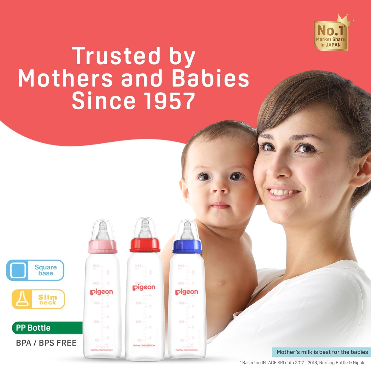 Pigeon Flexible 0+ Months Feeding Botte White -120 ML