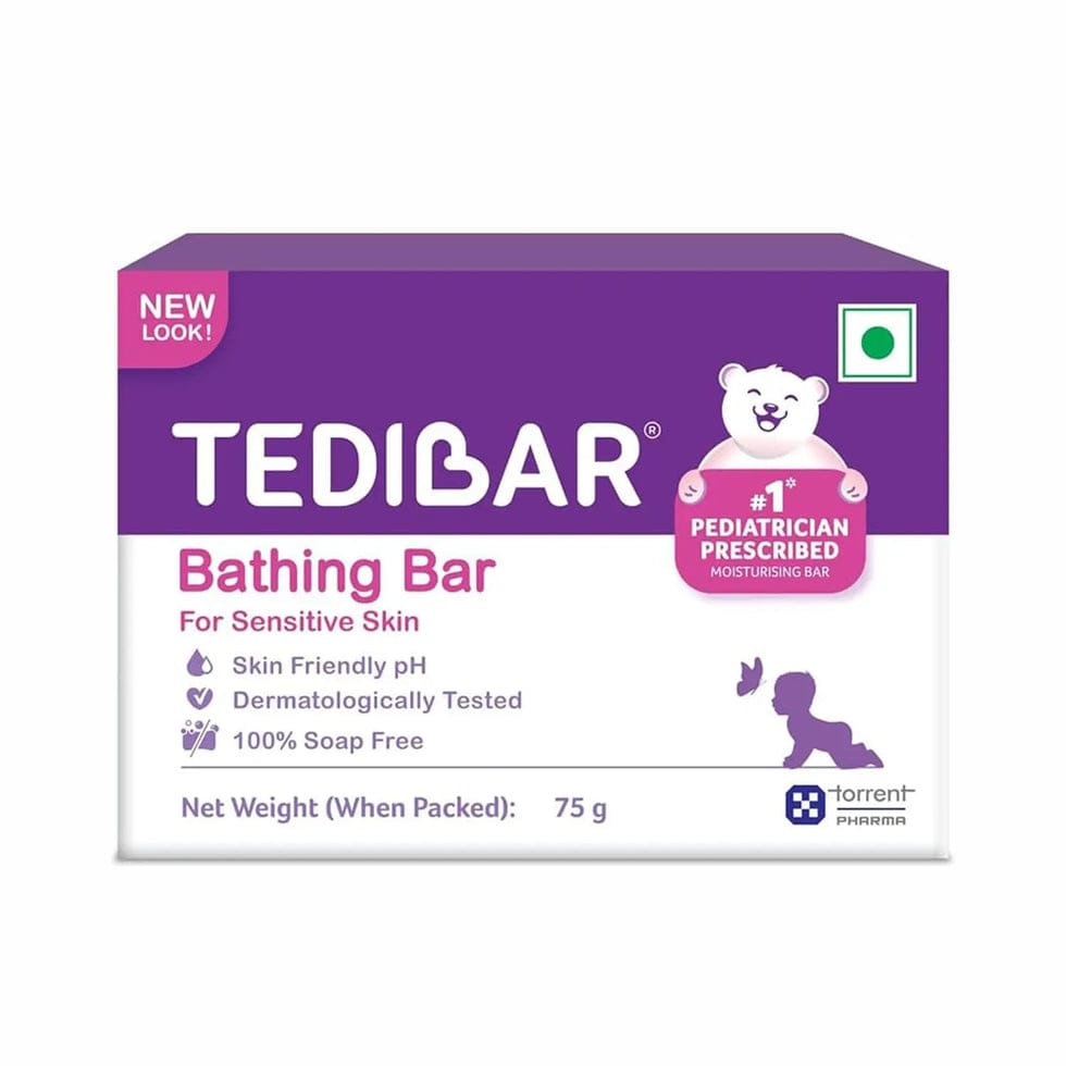 Tedibar Baby Bathing Bar 75 G
