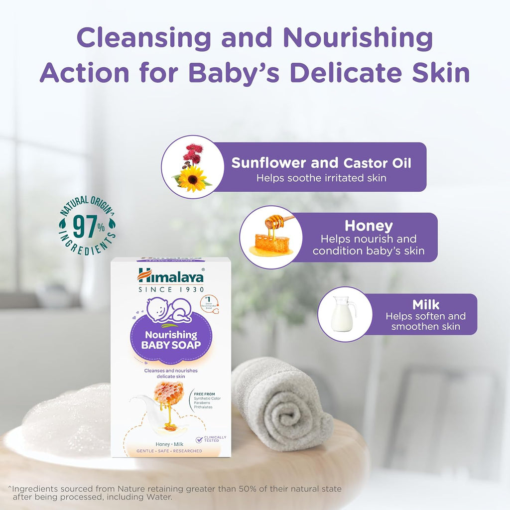 Himalaya Baby Nourishing Baby Soap 125 G