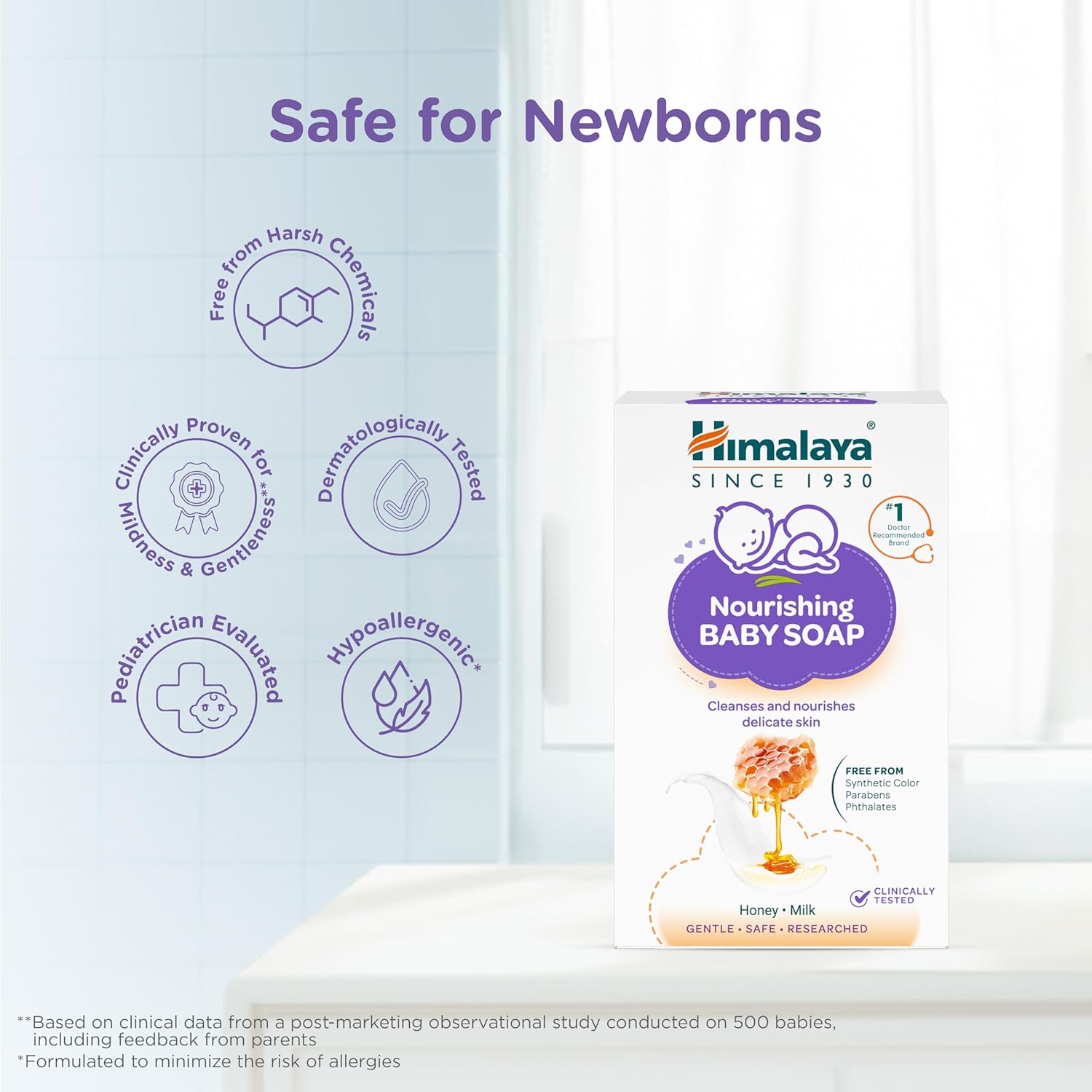 Himalaya Baby Nourishing Baby Soap 125 G