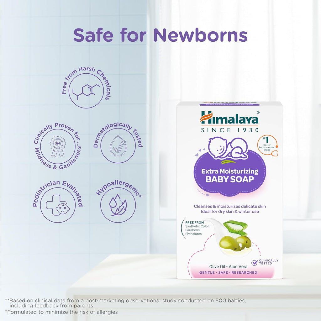Himalaya Extra Moisturizing Baby Soap 125G