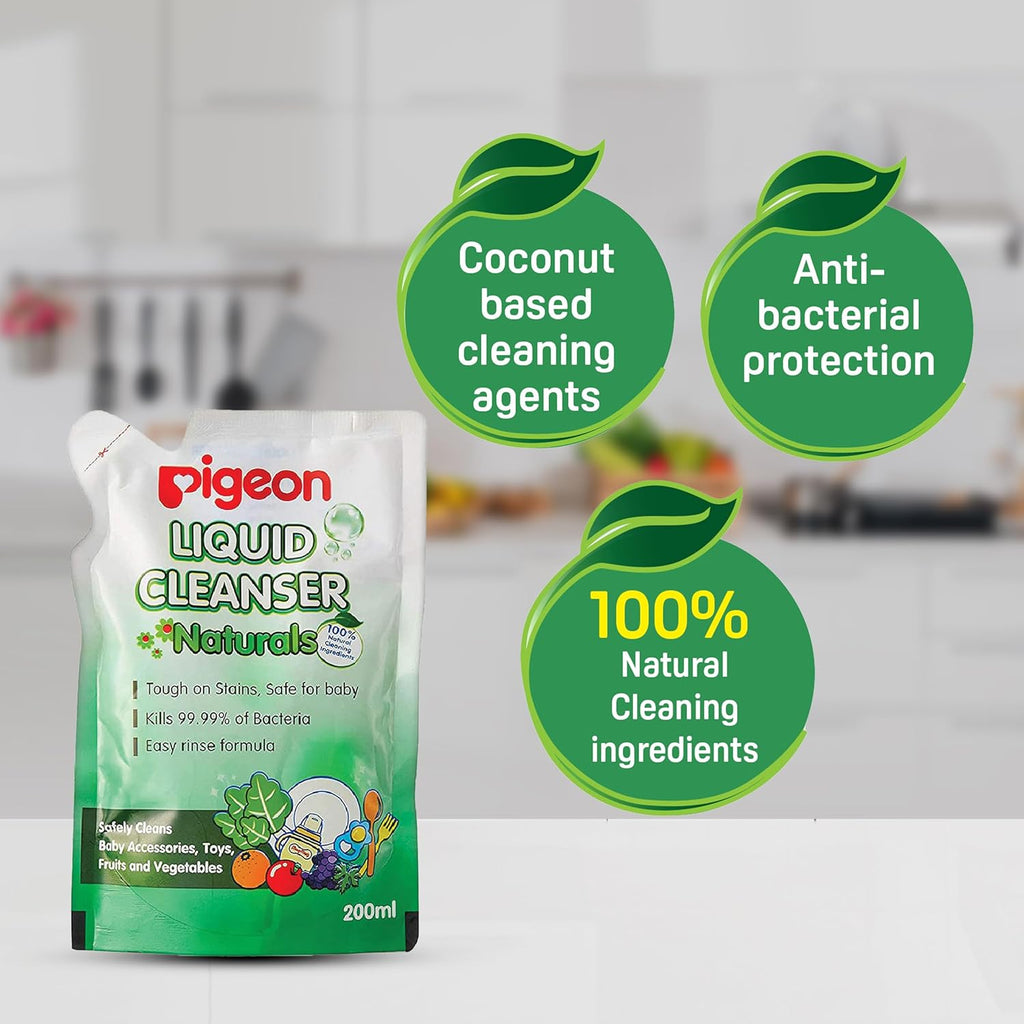 Pigeon Liquid Cleanser Natural 200 ML