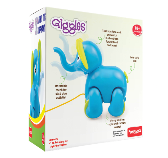 Giggles Alphy The Elephant