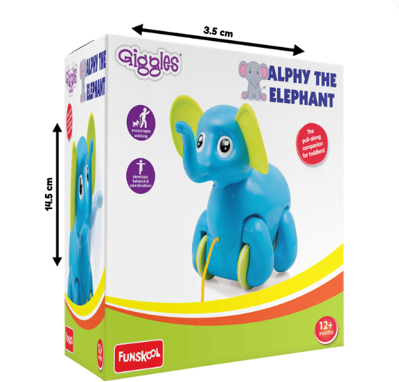 Giggles Alphy The Elephant