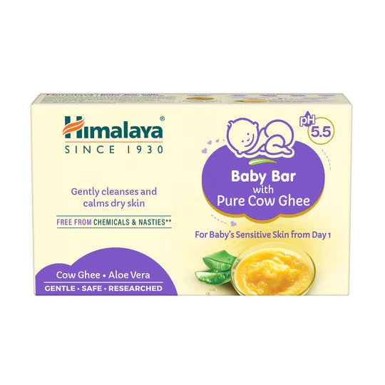 Himalaya Baby Bar With Pure Cow Ghee 75G