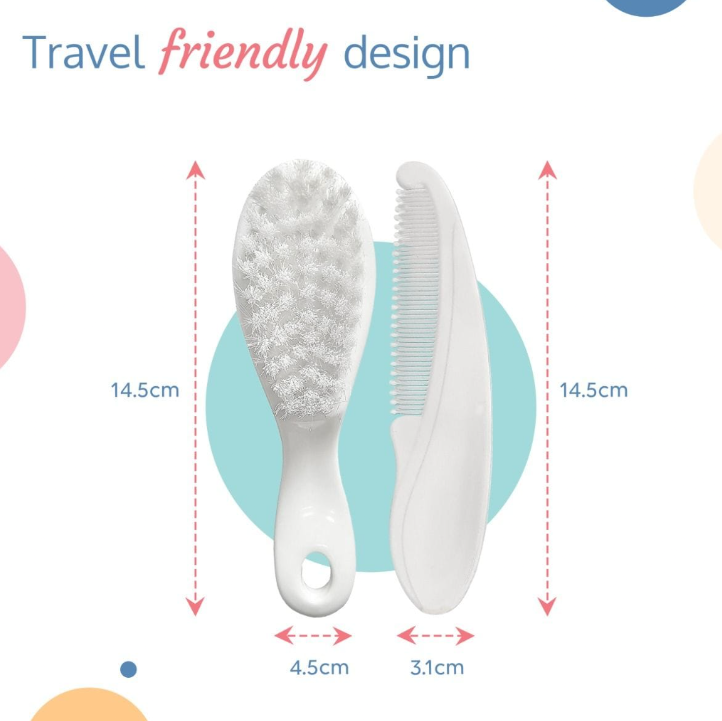Luvlap Baby Brush & Comb
