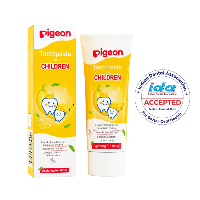 Pigeon Toothpaste For Children- Banana Flavour 45G