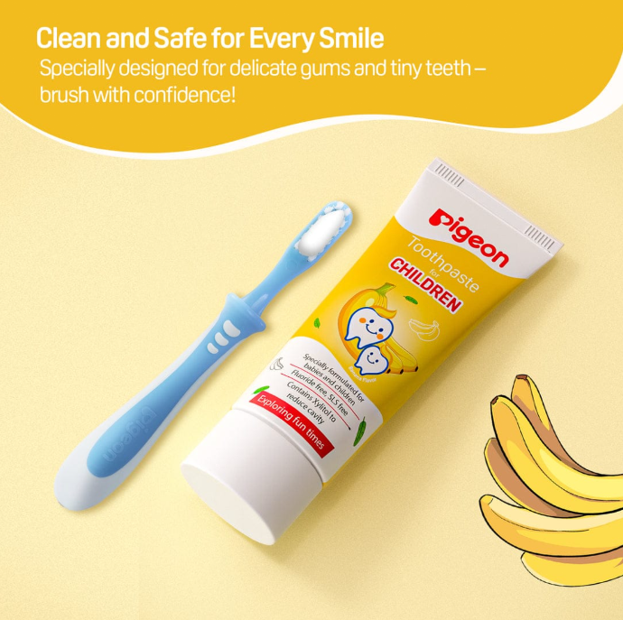 Pigeon Toothpaste For Children- Banana Flavour 45G