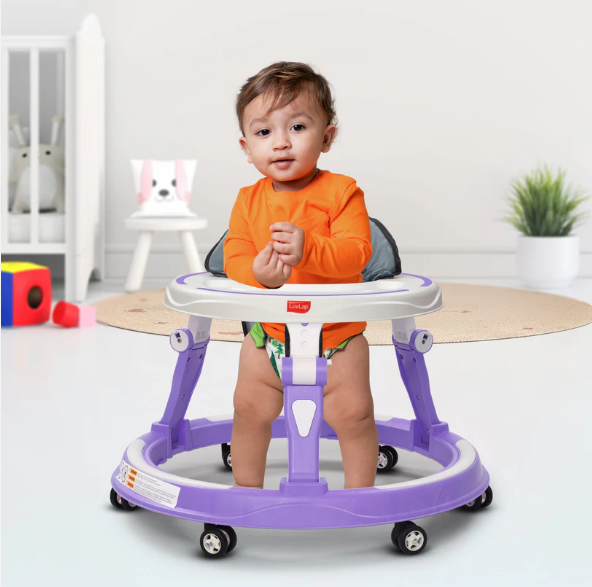 Elegant 360° Baby Walker 9+ Months | 3 Level Height Adjustment Walker/Advanced Baby Activity Walker