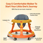 Elegant 360° Baby Walker 9+ Months | 3 Level Height Adjustment Walker/Advanced Baby Activity Walker