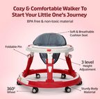 Elegant 360° Baby Walker 9+ Months | 3 Level Height Adjustment Walker/Advanced Baby Activity Walker