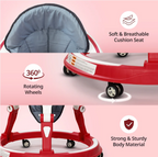 Elegant 360° Baby Walker 9+ Months | 3 Level Height Adjustment Walker/Advanced Baby Activity Walker