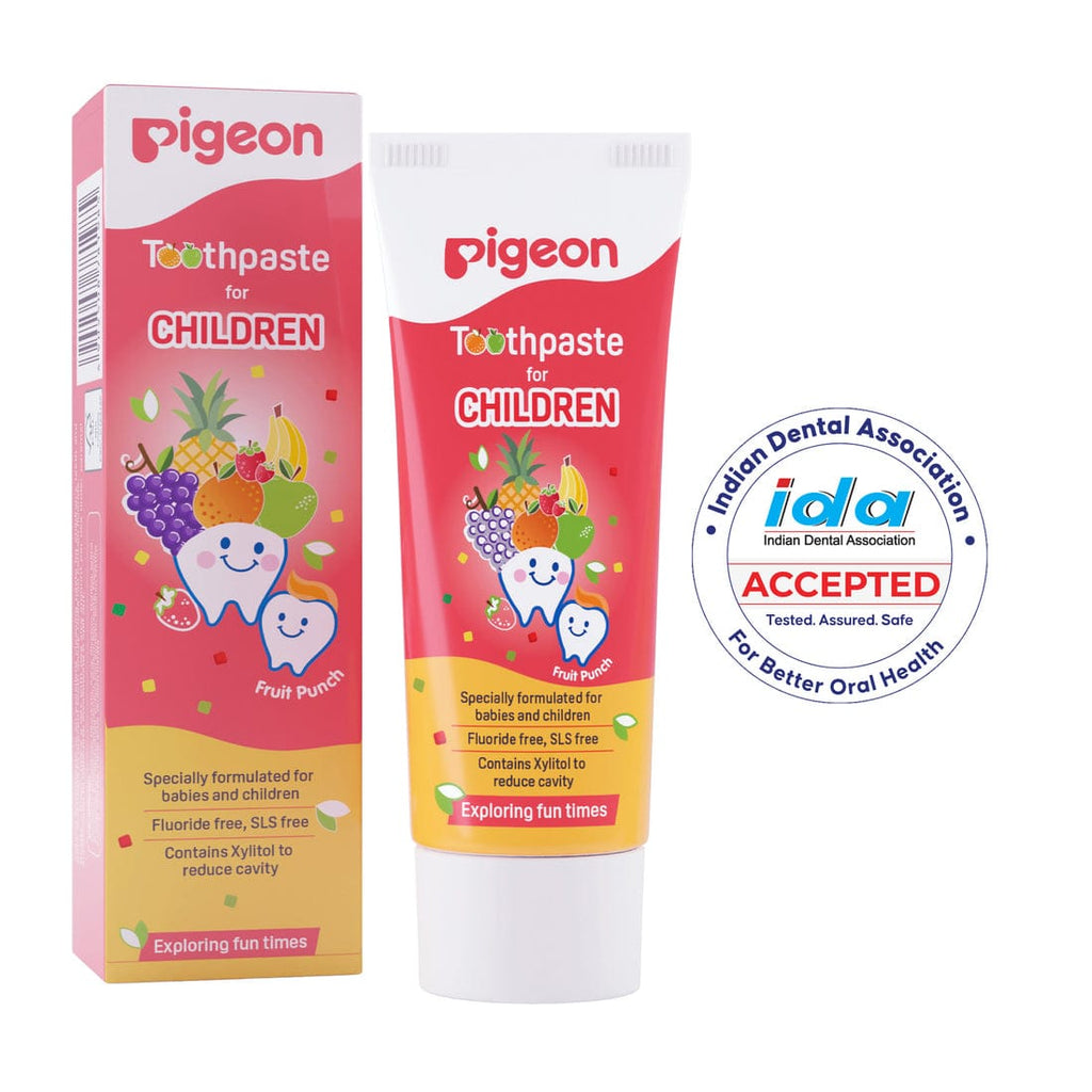 Pigeon Toothpaste For Children - Fruit Punch Flavour 45G