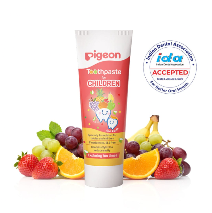 Pigeon Toothpaste For Children - Fruit Punch Flavour 45G