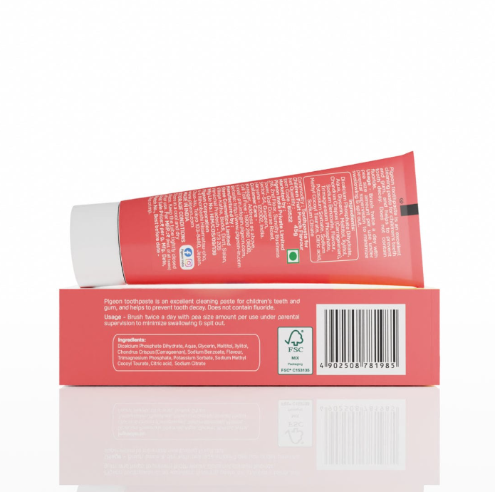 Pigeon Toothpaste For Children - Fruit Punch Flavour 45G