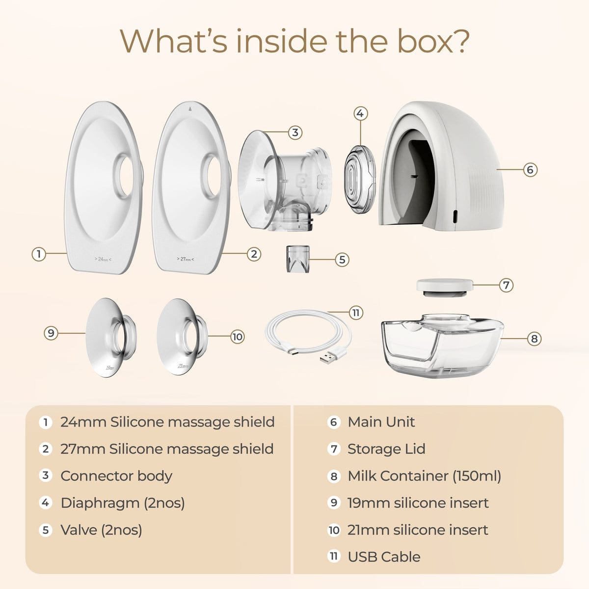 Glory Handfree Breast Pump