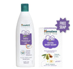 Himalaya Baby Massage Oil-100ML With 50G Free Gentle Baby Soap