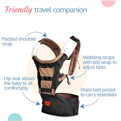 LuvLap Royal Hip Seat Baby Carrier