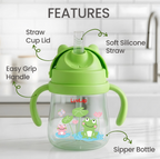 Luvlap Joy Sipper 270 ML , Anti-Spill Sipper for 12+Months