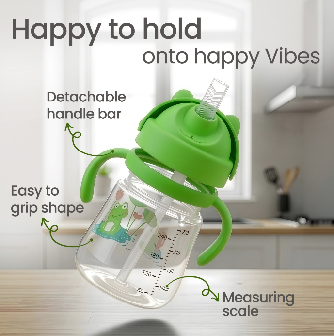Luvlap Joy Sipper 270 ML , Anti-Spill Sipper for 12+Months