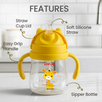 Luvlap Joy Sipper 270 ML , Anti-Spill Sipper for 12+Months