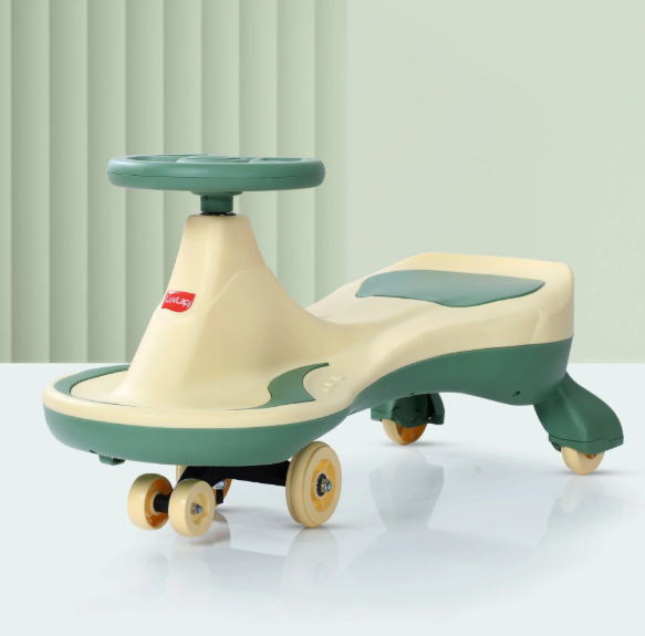 LuvLap Sunny Swing Car, Kids Push Car, Magic Car For Kids, Comfortable Seats & Durable, Ride On Magic Car For 3+ Years