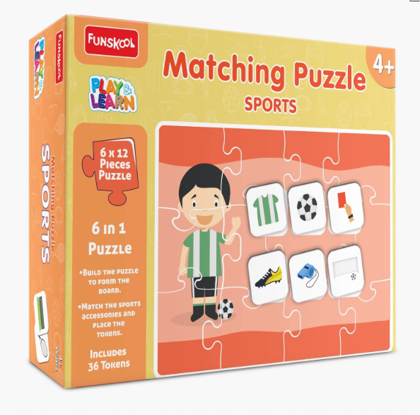 Funskool Matching Puzzle - Sports