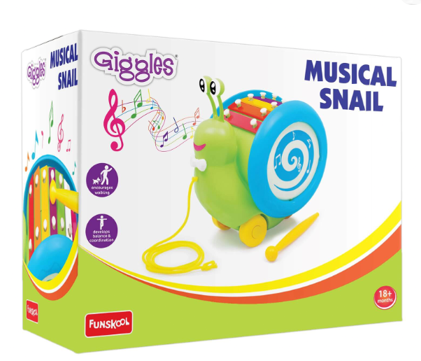 Giggles Musical Snail